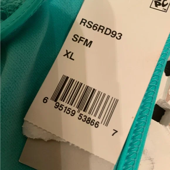 Kenneth Cole Reaction Band Aqua Green Seafoam Green Bikini Bottoms Size XL NWT - Picture 9 of 9